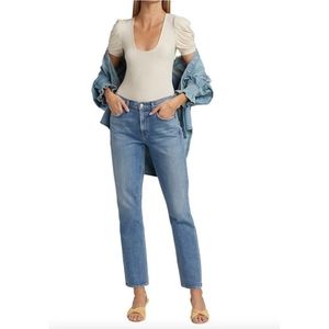 Agolde Lyle Low Rise Slim Leg Jeans Sz 27